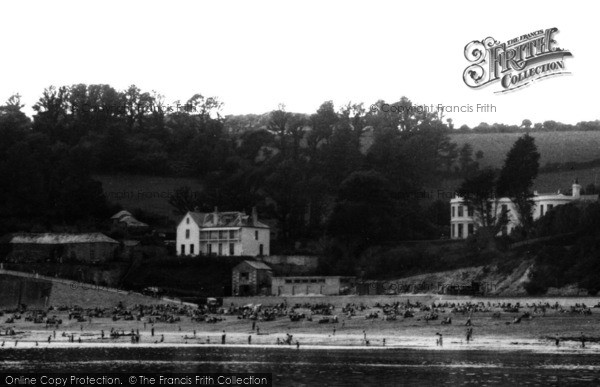Photo of Porthpean, The Beach From Gull Rock c.1955