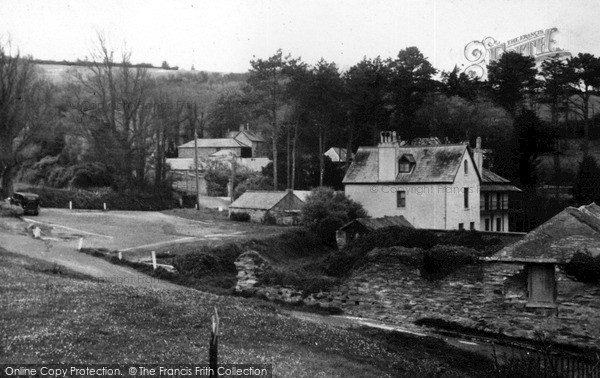 Photo of Porthpean, The Car Park c.1955 - Francis Frith