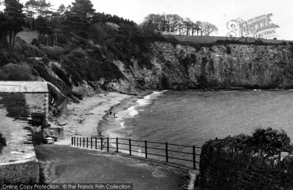 Photo of Porthpean, The Cliffs c.1955