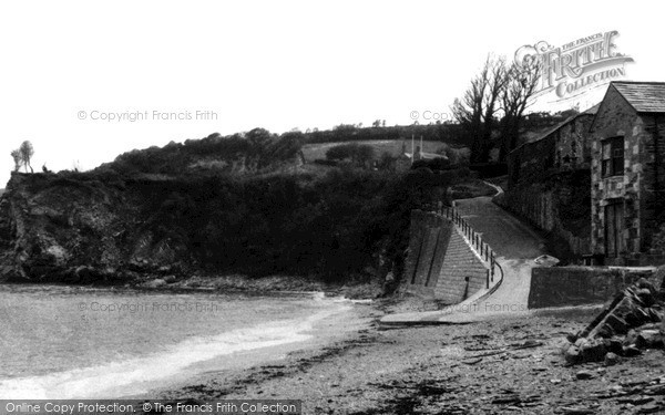 Photo of Porthpean, The Old Waterhouse And Slip c.1955