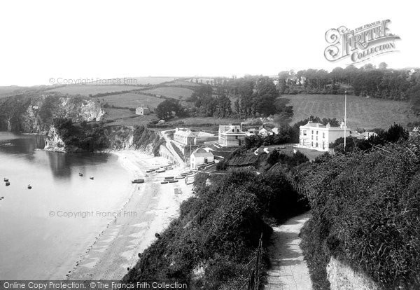 Photo of Porthpean, The Village 1890
