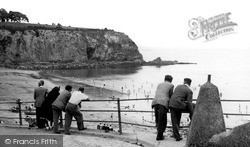 View From Beach Approach c.1955, Porthpean