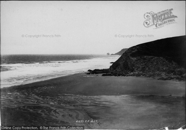 Photo of Porthtowan, Beach 1898