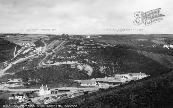 Porthtowan, c1955 Photo of Porthtowan, c.1955
