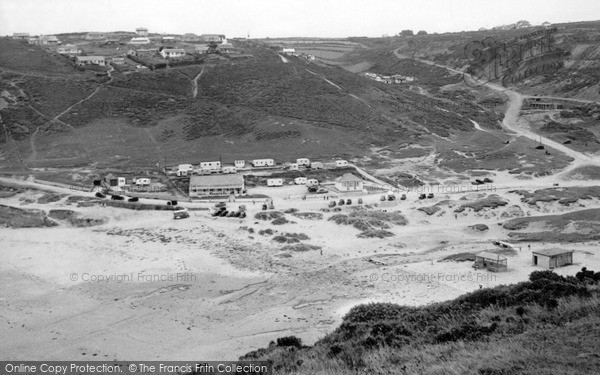 Photo of Porthtowan, East Cliff c.1955