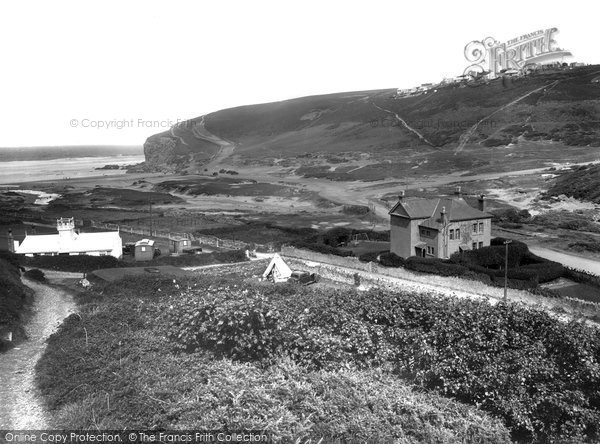 Photo of Porthtowan, Eastern Cliff 1935 - Francis Frith