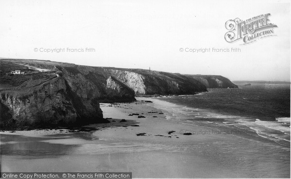 Photo of Porthtowan, Sands And Coast c.1955