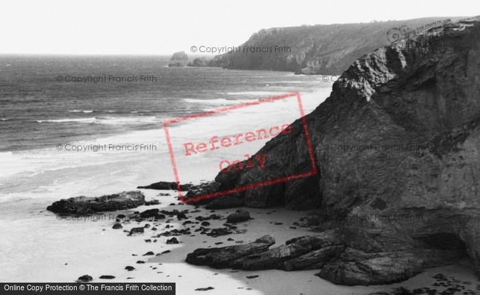 Photo of Porthtowan, Sands And Coast c.1955