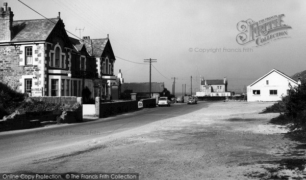 Photo of Porthtowan, the Village c1960