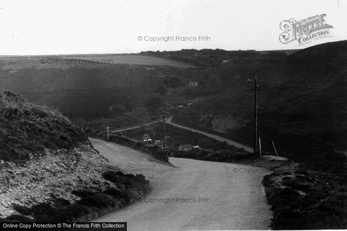 Photo of Porthtowan, Valley c.1950