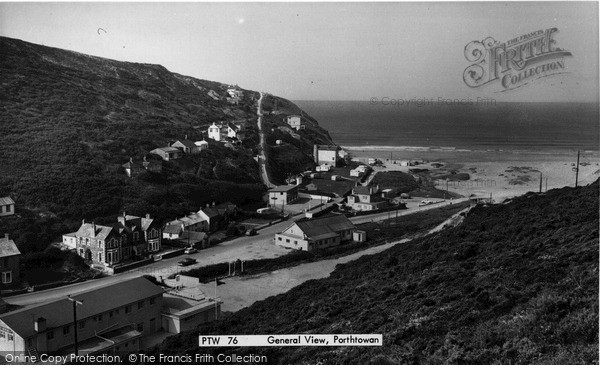 Photo of Porthtowan, Village And Beach c.1960