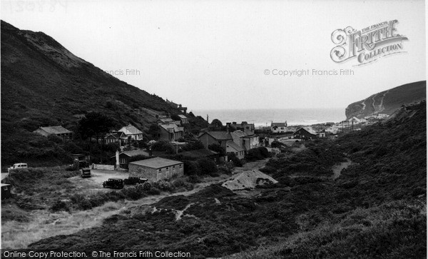 Photo of Porthtowan, Village c.1955