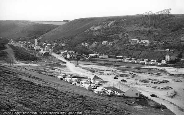 Photo of Porthtowan, Village c.1955