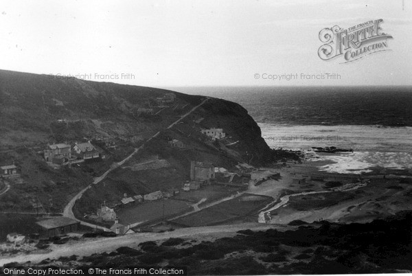 Photo of Porthtowan, West Hill c.1950