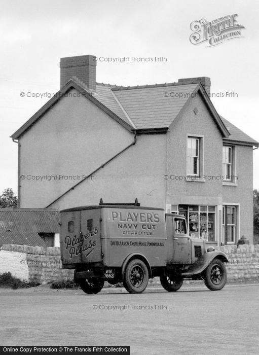 Photo of Porthyrhyd, Delivery Van 1937