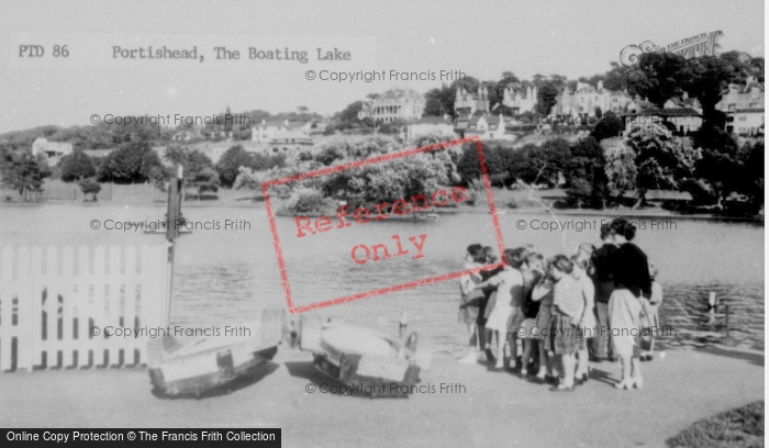 Photo of Portishead, The Boating Lake c.1960