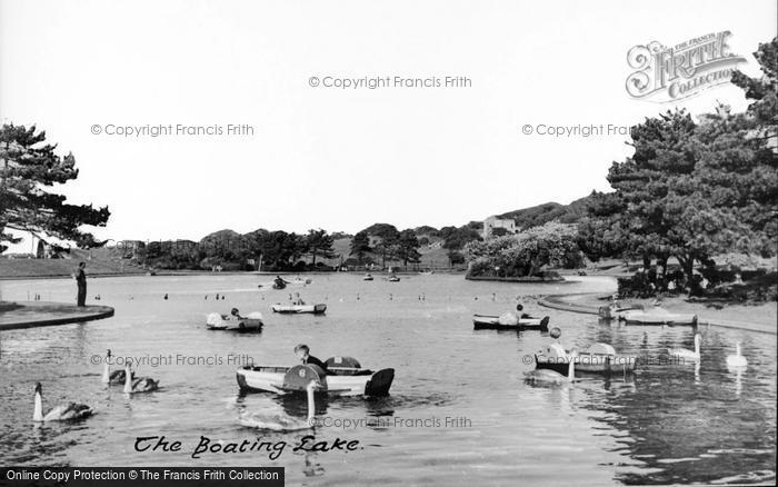 Photo of Portishead, The Boating Lake c.1960