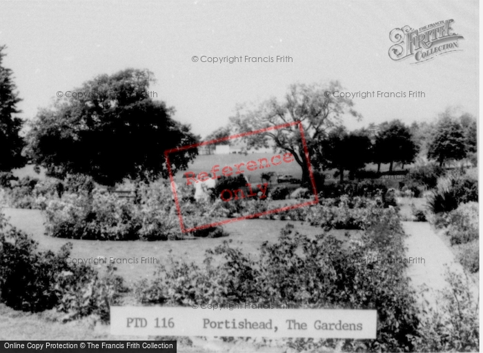 Photo of Portishead, The Gardens c.1965