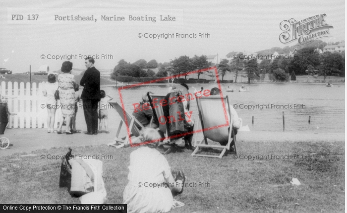 Photo of Portishead, The Marine Boating Lake c.1965