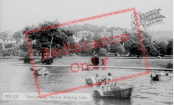 The Marine Boating Lake c.1965, Portishead
