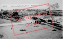 The Putting Green And Esplanade c.1950, Portishead