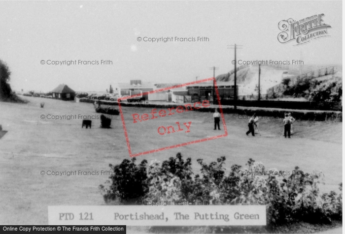Photo of Portishead, The Putting Green c.1965
