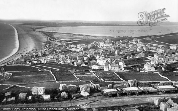 Photo of Portland, And Chesil Beach c.1877