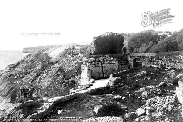 Photo of Portland, Bow And Arrow (Rufus) Castle 1898