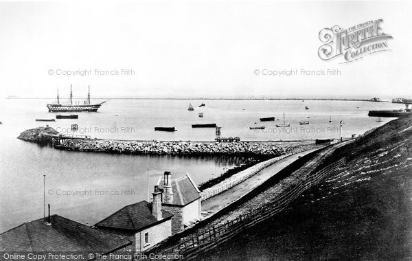 Photo of Portland, Breakwater 1890