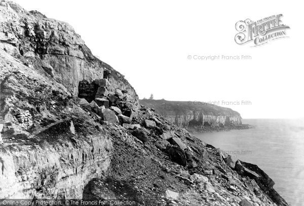 Photo of Portland, Cliffs And Upper Light 1898