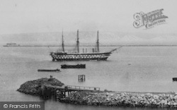 Harbour, A Ship 1890, Portland