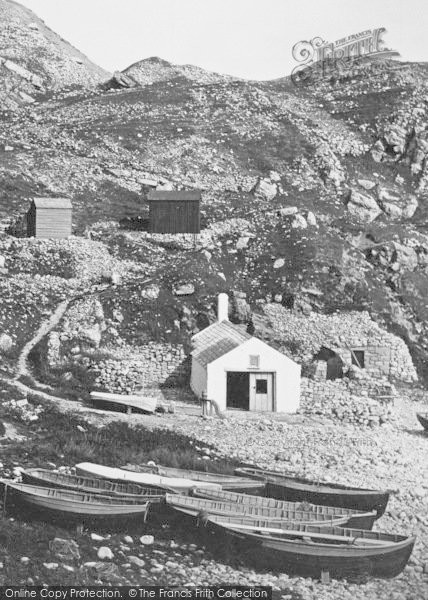 Photo of Portland, Pennsylvania Cove, Boathouse  c.1877