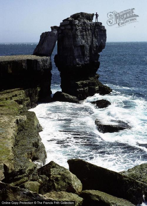 Photo of Portland, Portland Bill, Pulpit Rock c.1980