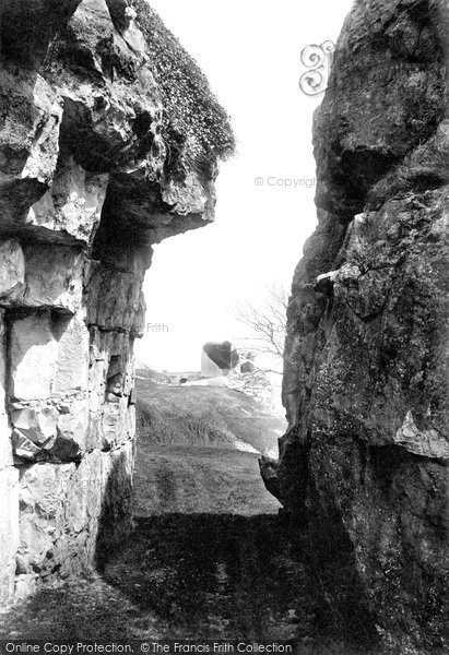 Photo of Portland, Rufus Castle 1890