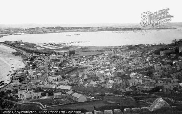 Photo of Portland, The Harbour From Island c.1955