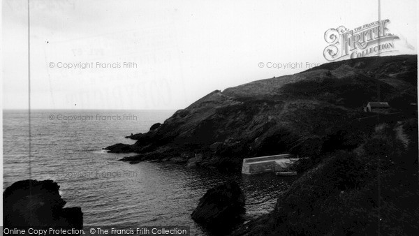 Photo of Portloe, Harbour And Cliffs c.1955