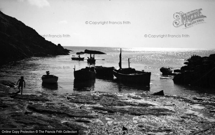 Photo of Portloe, Harbour c.1955