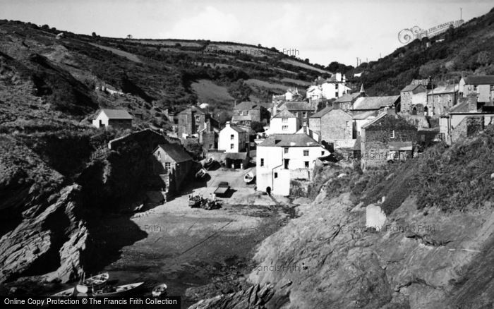 Photo of Portloe, Harbour c.1955