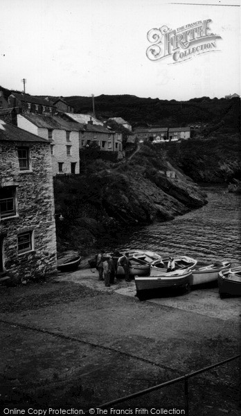 Photo of Portloe, Harbour c.1955