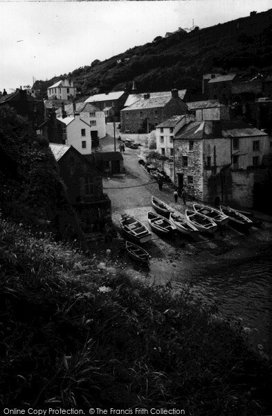 Photo of Portloe, Harbour c.1955