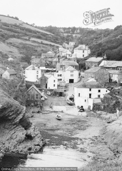 Photo of Portloe, Harbour c.1955