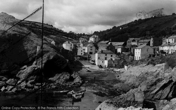 Photo of Portloe, Harbour c.1955