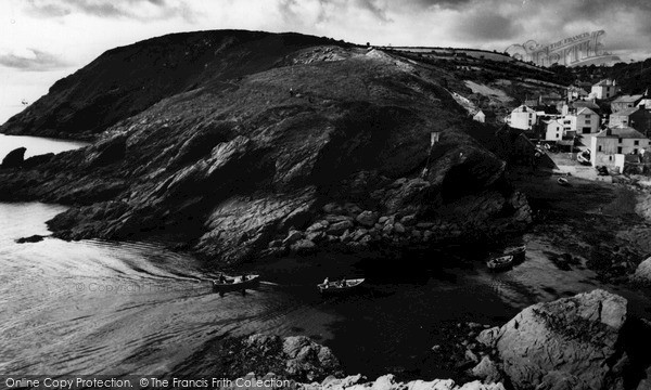 Photo of Portloe, Harbour c.1955