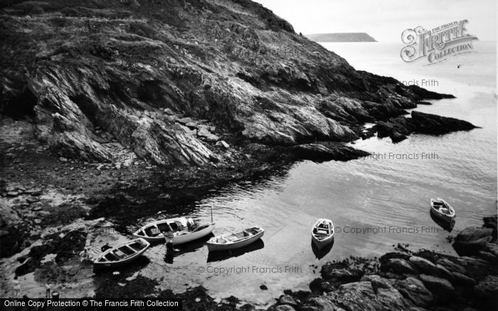 Photo of Portloe, Harbour c.1955