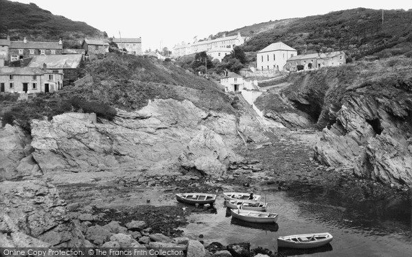 Photo of Portloe, Harbour c.1955