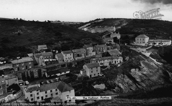 Photo of Portloe, Harbour c.1955