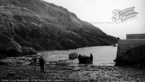 Photo of Portloe, Harbour c.1955