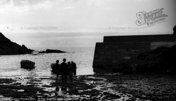 Photo of Portloe, Harbour c.1955