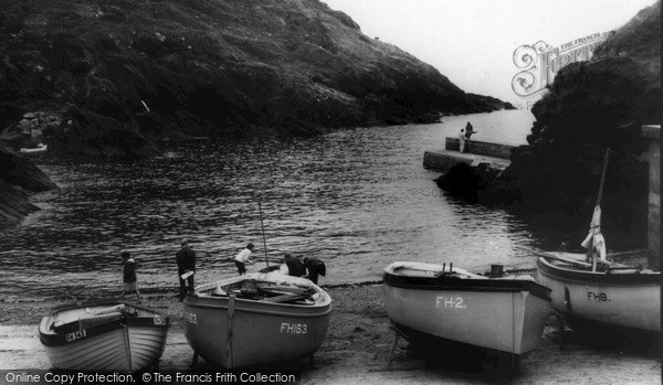 Photo of Portloe, Harbour c.1955