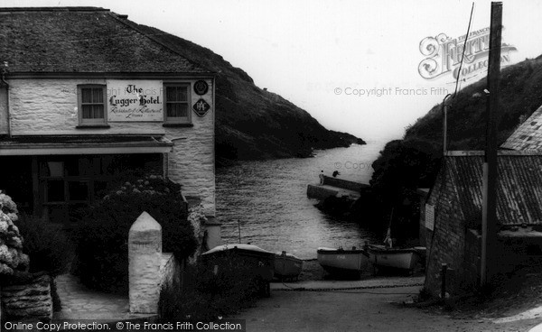 Photo of Portloe, Lugger Hotel c.1955